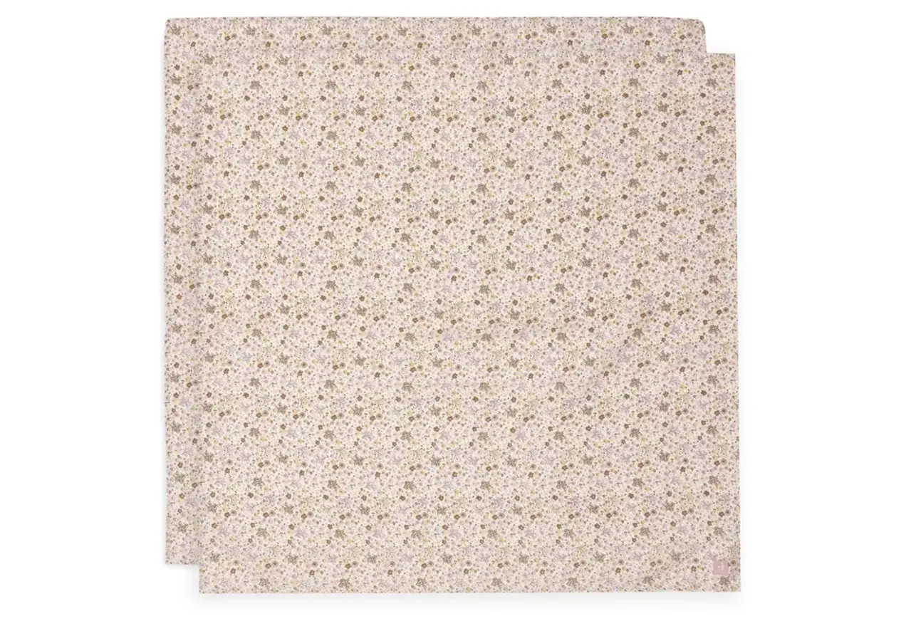 Jollein Jollein | Hydrofiele Doek Large 115x115cm | Flower Fairies | 2 Stuks Jollein Jollein | Hydrofiele Doek Large 115x115cm | Flower Fairies | 2 Stuks