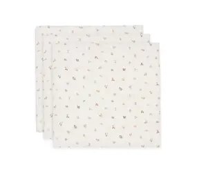 Jollein Jollein | Hydrofiele Doek Small 70x70cm | Animal Friends | 3 Stuks