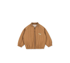 Konges Sløjd Konges Sløjd | Juno Sequin Bomber Jacket | Tobacco Brown Konges Sløjd Konges Sløjd | Juno Sequin Bomber Jacket | Tobacco Brown