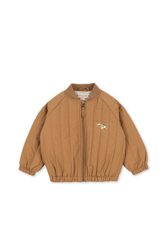 Konges Sløjd Konges Sløjd | Juno Sequin Bomber Jacket | Tobacco Brown