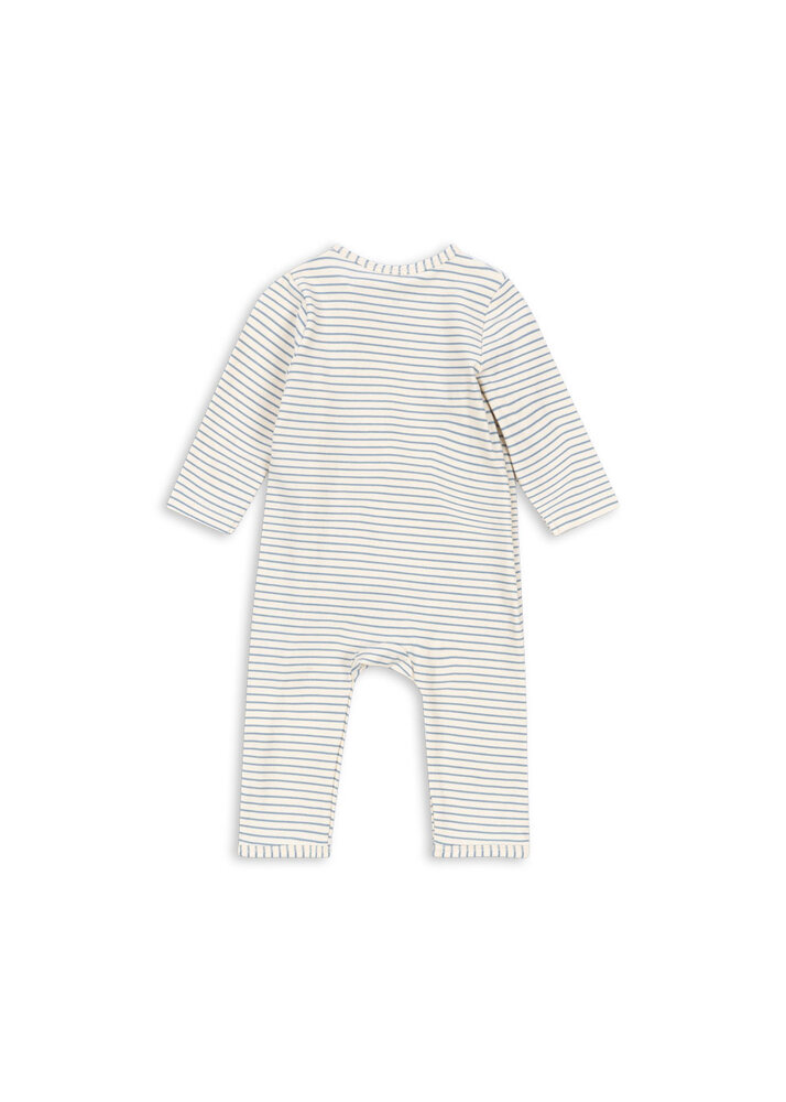 Konges Sløjd Konges Sløjd | Basic Newborn Onesie Gots | Stripe Bluie