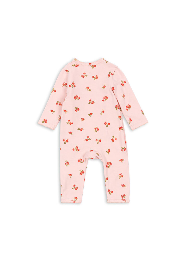 Konges Sløjd Konges Sløjd | Basic Newborn Onesie Gots | Rosa Pink