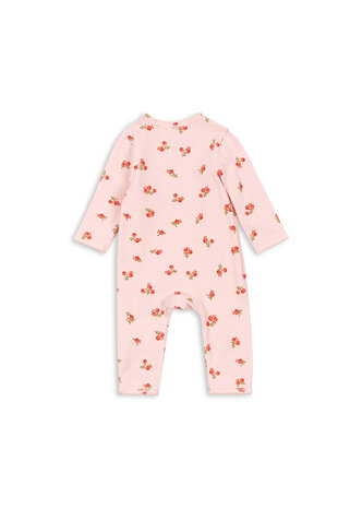 Konges Sløjd Konges Sløjd | Basic Newborn Onesie Gots | Rosa Pink