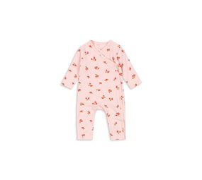 Konges Sløjd Konges Sløjd | Basic Newborn Onesie Gots | Rosa Pink