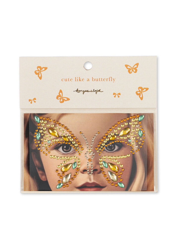 Konges Sløjd Konges Sløjd | Butterfly Face Jewels | Lemonade