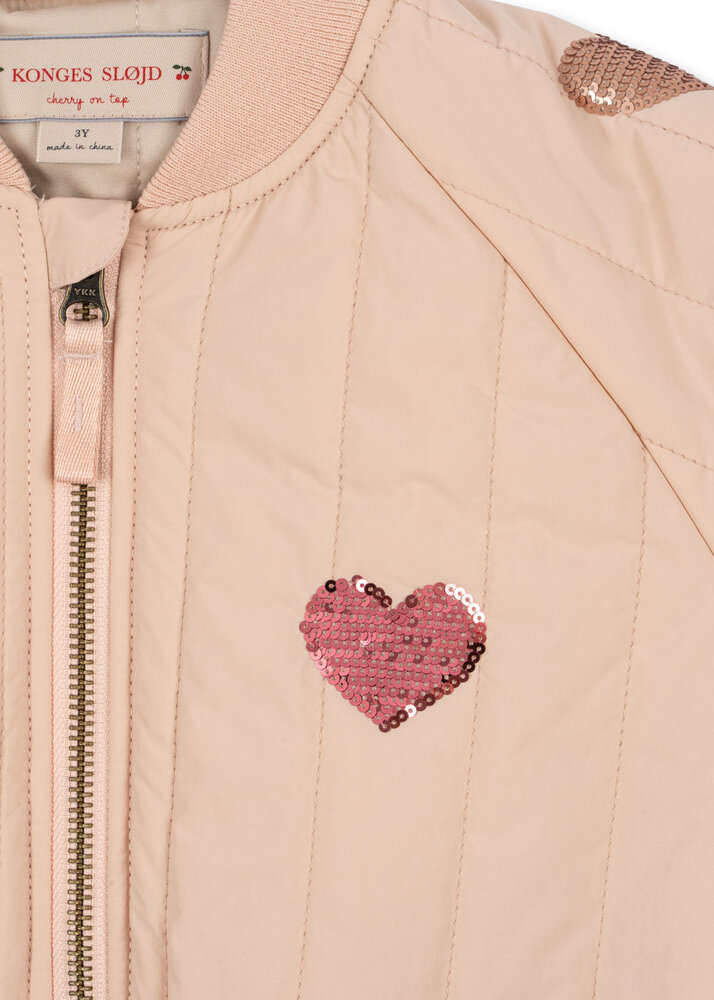 Konges Sløjd Konges Sløjd | Juno Sequin Bomber Jacket | Cameo Rose