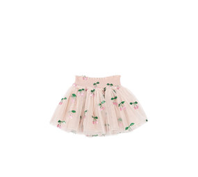 Konges Sløjd Konges Sløjd | Tullie Smock Skirt | Ma Grande Cerise Pink Glitter