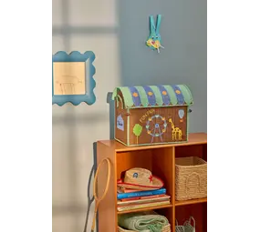 Rice Everyday Magic Rice | Klein Raffia Opberghuis | Blauw | Fun Fair Rice Everyday Magic Rice | Klein Raffia Opberghuis | Blauw | Fun Fair