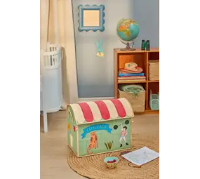 Rice Everyday Magic Rice | Groot Raffia Opberghuis | Blauw | Fun Fair Rice Everyday Magic Rice | Groot Raffia Opberghuis | Blauw | Fun Fair