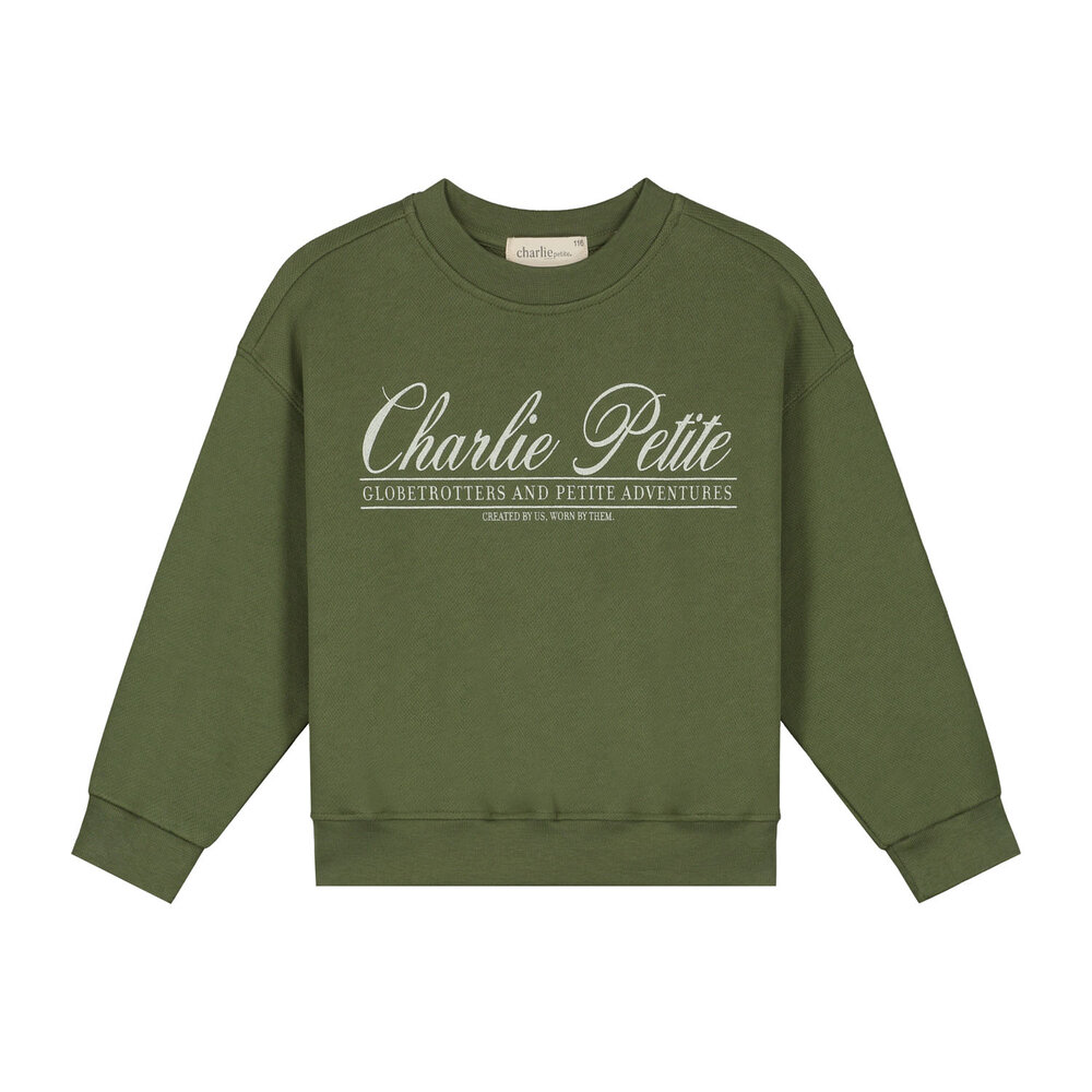 Charlie Petite Charlie Petite | Jackson Sweater | Green Charlie Petite Charlie Petite | Jackson Sweater | Green