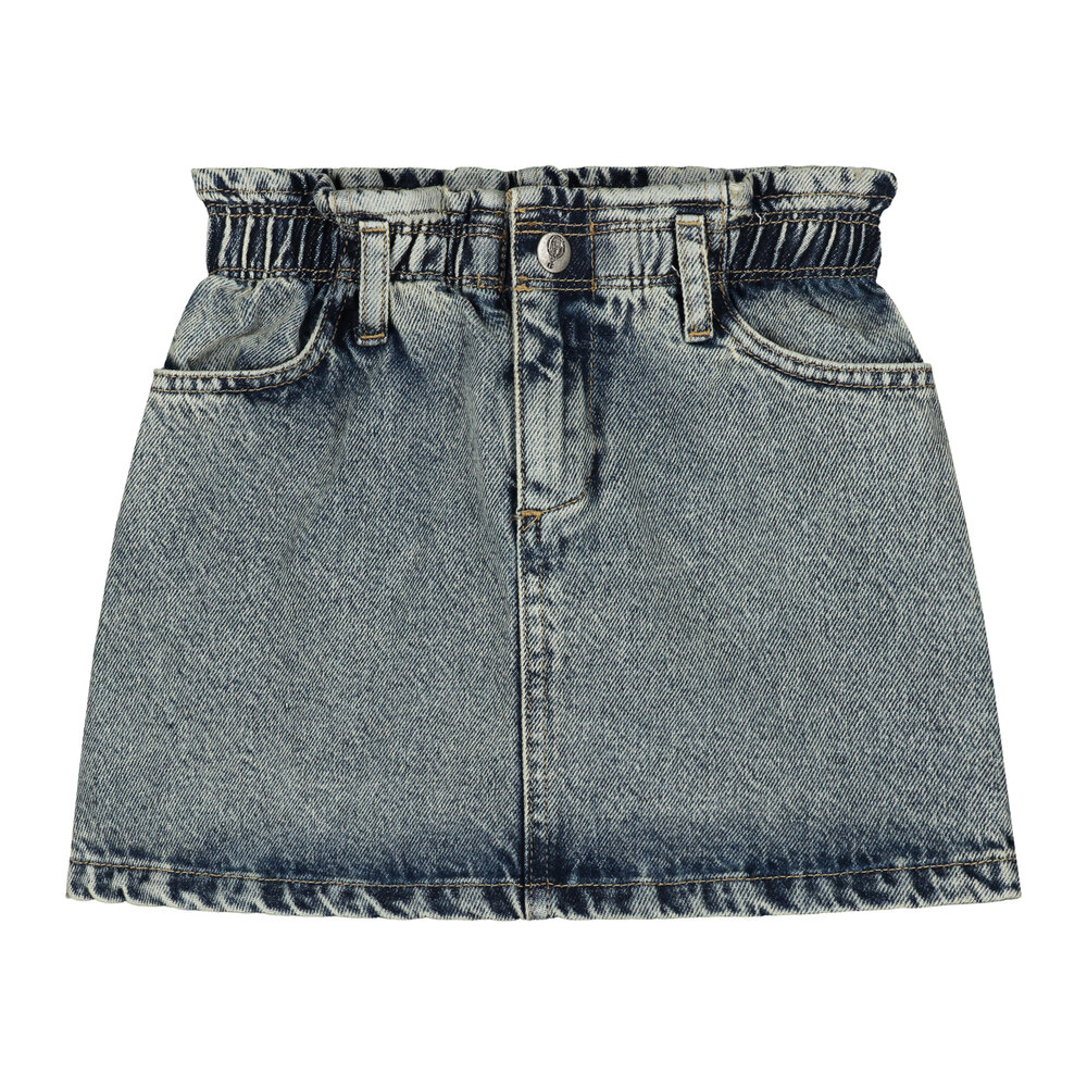 Charlie Petite Charlie Petite | Jada Skirt | Vintage Blue