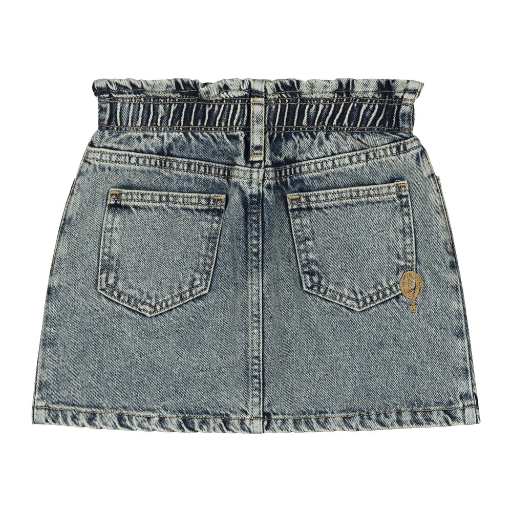 Charlie Petite Charlie Petite | Jada Skirt | Vintage Blue