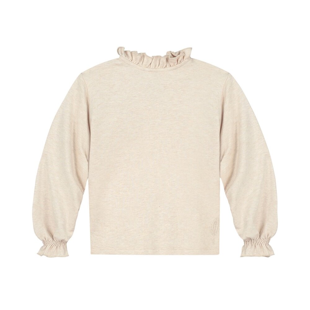 Charlie Petite Charlie Petite | Juniper Longsleeve | Beige Melange