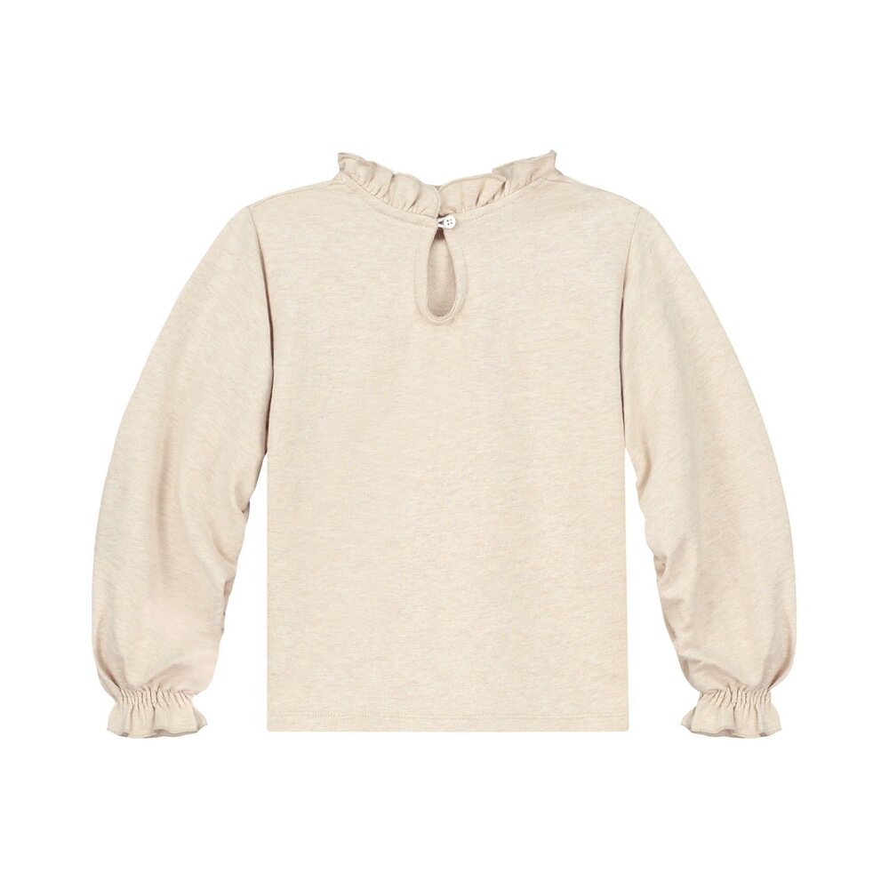 Charlie Petite Charlie Petite | Juniper Longsleeve | Beige Melange