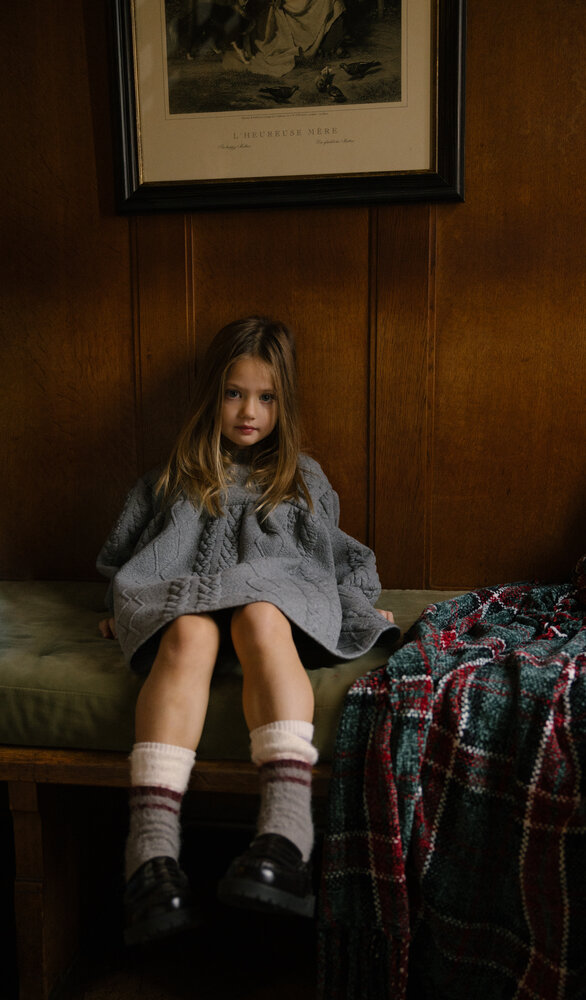 Charlie Petite Charlie Petite | Jara Dress | Grey Melange Charlie Petite Charlie Petite | Jara Dress | Grey Melange