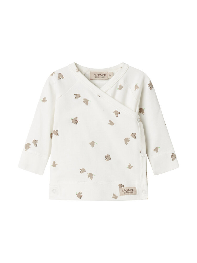 MarMar Copenhagen MarMar Copenhagen | Modal Smooth Print | Tuti Wrap LS | Peace
