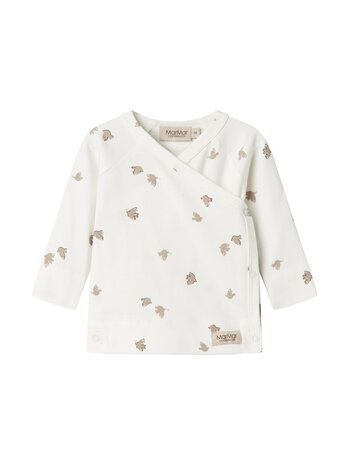 MarMar Copenhagen MarMar Copenhagen | Modal Smooth Print | Tuti Wrap LS | Peace