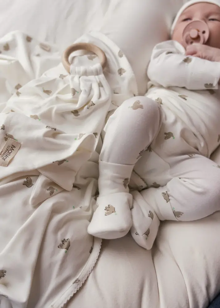 MarMar Copenhagen MarMar Copenhagen | Modal Smooth Print | Rubello | Peace