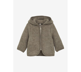 HUTTELiHUT HUTTELiHUT | Jacket Ears Wool Fleece | Savannah Melange HUTTELiHUT HUTTELiHUT | Jacket Ears Wool Fleece | Savannah Melange