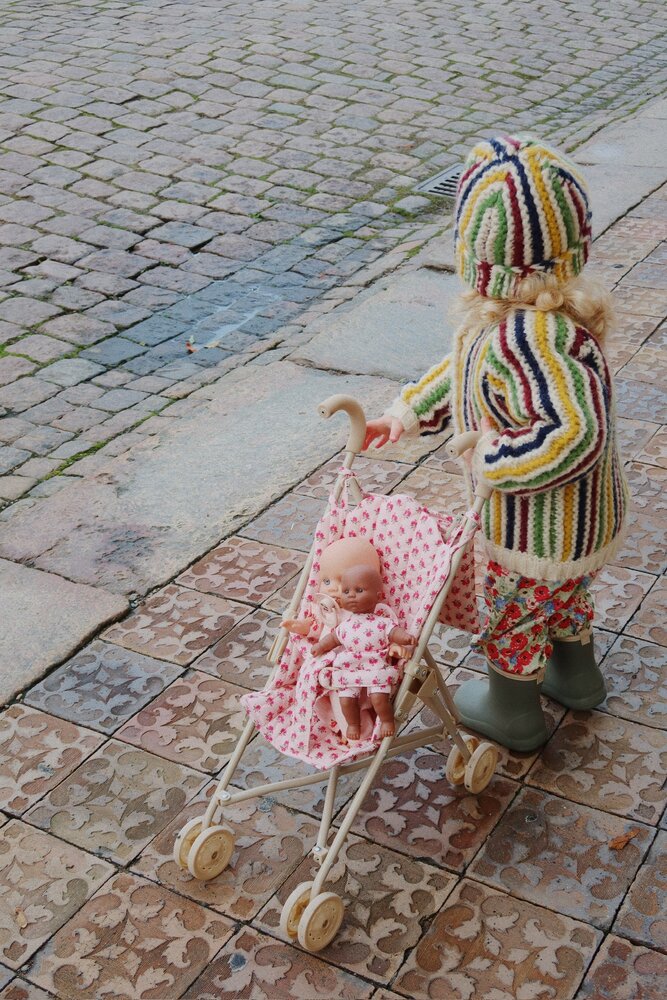 Konges Sløjd Konges Sløjd | Doll Stroller | Rosie Rose
