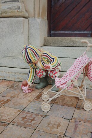 Konges Sløjd Konges Sløjd | Doll Stroller | Rosie Rose