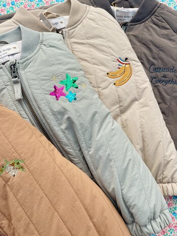 Konges Sløjd Konges Sløjd | Juno Bomber Jacket | Travertine