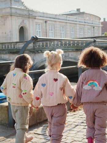 Konges Sløjd Konges Sløjd | Juno Sequin Bomber Jacket | Cameo Rose