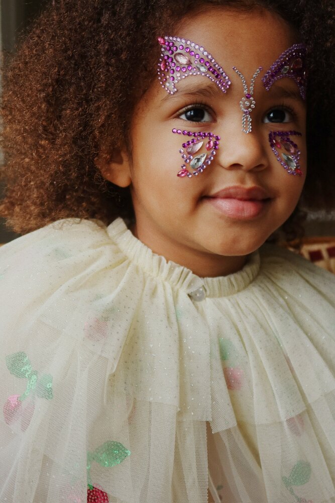 Konges Sløjd Konges Sløjd | Butterfly Face Jewels | Purple Rain