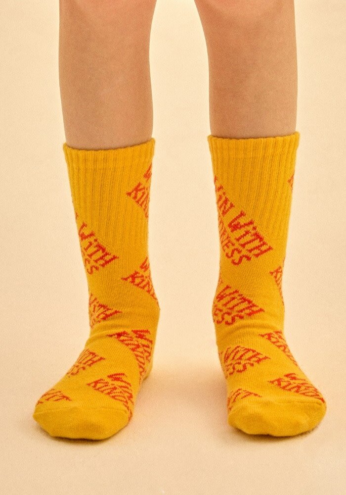 Jelly Mallow Jelly Mallow | Kindness Socks | Yellow