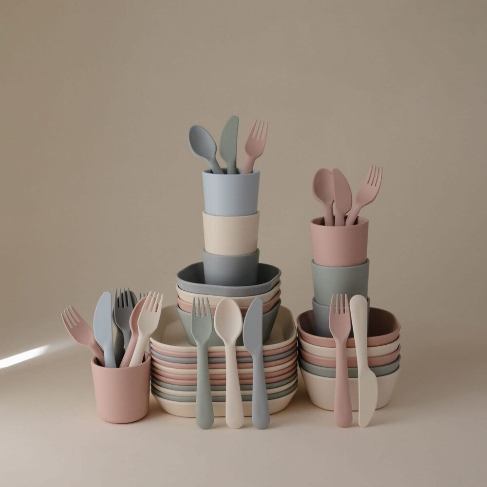 Mushie Mushie | Cutlery Set | Ivory