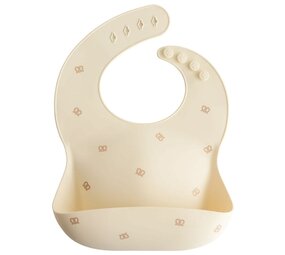 Mushie Mushie | Silicone Bib | Pretzel
