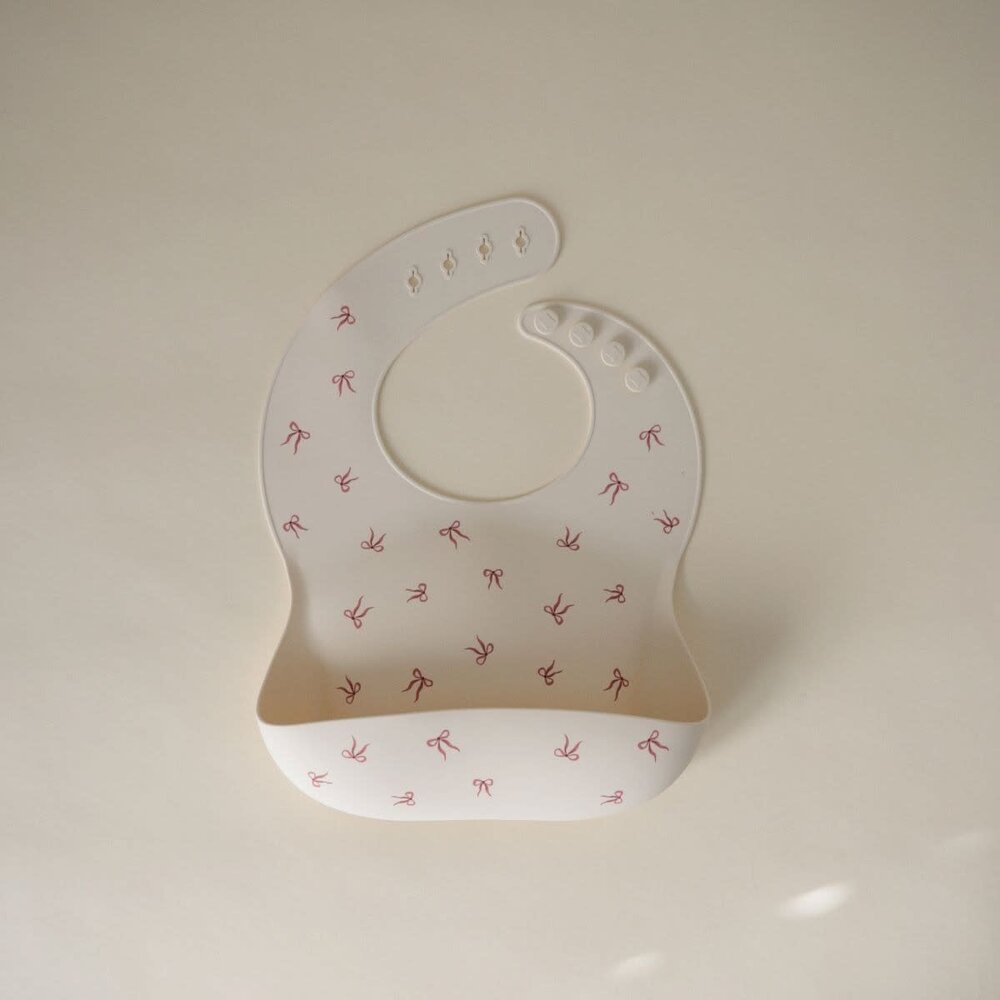 Mushie Mushie | Silicone Bib | Bows