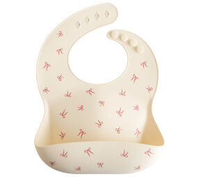 Mushie Mushie | Silicone Bib | Bows
