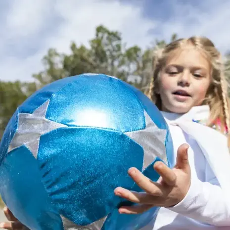 Ratatam Ratatam | Starry balls | 30 CM | Blue/Silver