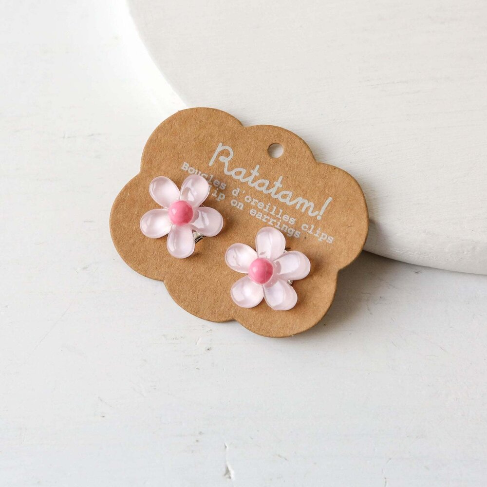 Ratatam Ratatam | Set of 2 clip earrings | Flowers