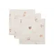 Jollein Jollein | Hydrofiel Monddoekje 31x31cm | Animal Friends | 3 pack