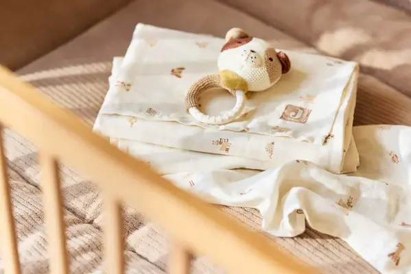 Jollein Jollein | Hydrofiel Monddoekje 31x31cm | Animal Friends | 3 pack