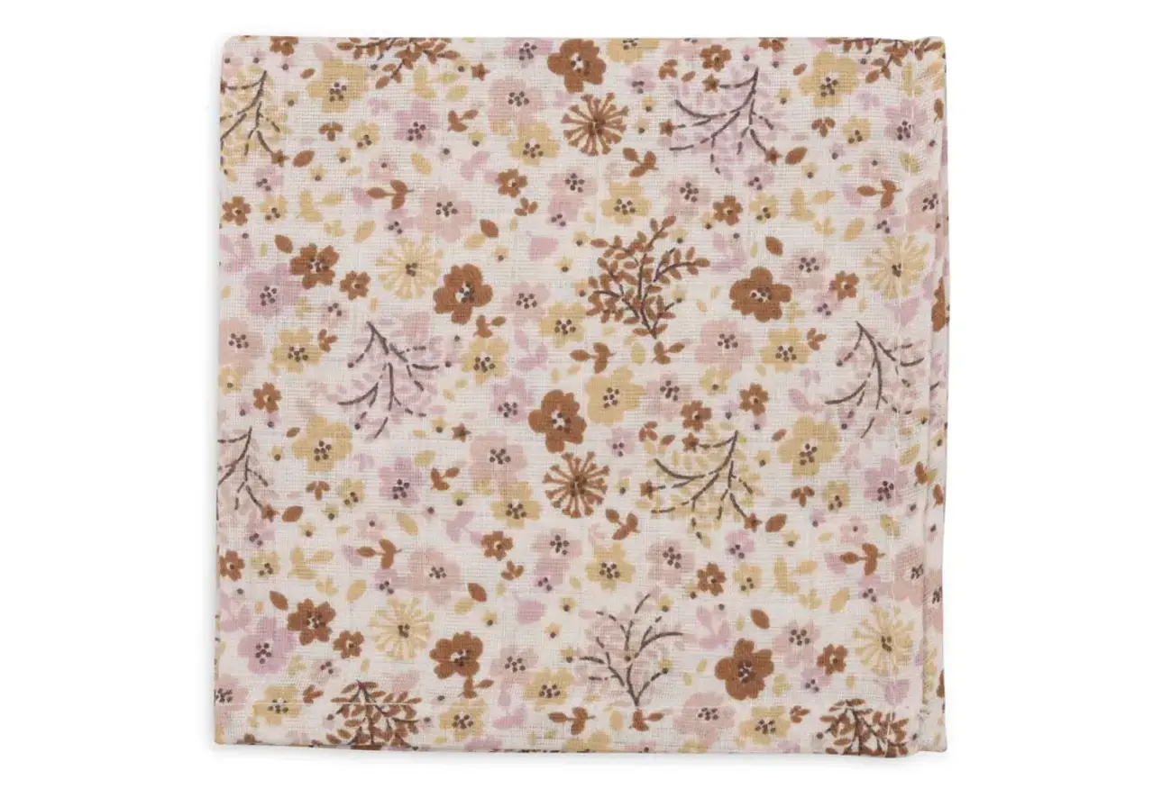 Jollein Jollein | Hydrofiel Monddoekje 31x31cm | Flower Fairies | 3 pack