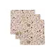 Jollein Jollein | Hydrofiel Monddoekje 31x31cm | Flower Fairies | 3 pack