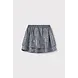 ALIX The Label ALIX The Label | Kids Knitted Sparkle Skirt | Silver