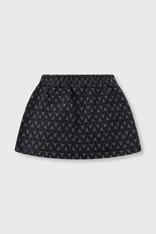 ALIX The Label ALIX The Label | Kids Woven Bull Skirt | Dark Grey
