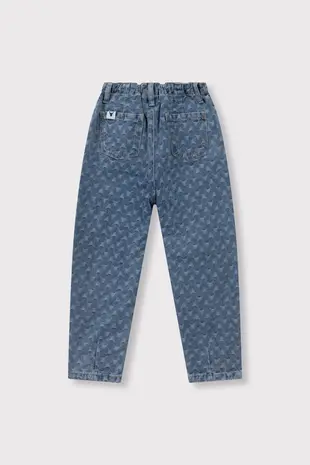 ALIX The Label ALIX The Label | Kids Woven Tapered Bull Denim Pants | Denim Blue