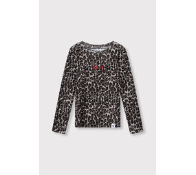 ALIX The Label ALIX The Label | Kids Knitted Jaguar Longsleeve | Animal ALIX The Label ALIX The Label | Kids Knitted Jaguar Longsleeve | Animal