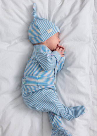 MarMar Copenhagen MarMar Copenhagen | Tane | Modal Fine Rib | Blue Stripe