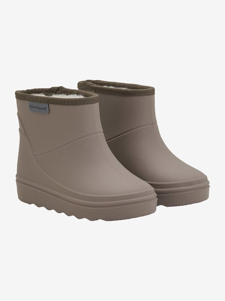 En Fant En Fant | Thermo Boots Short | Pine Bark | AW25