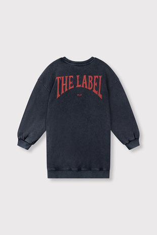 ALIX The Label ALIX The Label | Kids Knitted Sweater Dress | Charcoal Grey