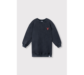 ALIX The Label ALIX The Label | Kids Knitted Sweater Dress | Charcoal Grey ALIX The Label ALIX The Label | Kids Knitted Sweater Dress | Charcoal Grey