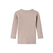 MarMar Copenhagen MarMar Copenhagen | Tut Wrap LS | Modal Pointelle Rib | Soft Beige