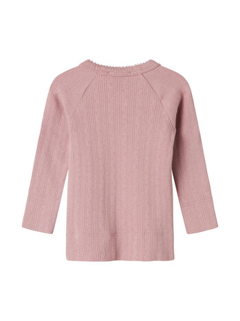 MarMar Copenhagen MarMar Copenhagen | Tut Wrap LS | Modal Pointelle | Soft Berry