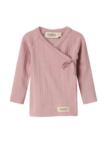 MarMar Copenhagen MarMar Copenhagen | Tut Wrap LS | Modal Pointelle | Soft Berry